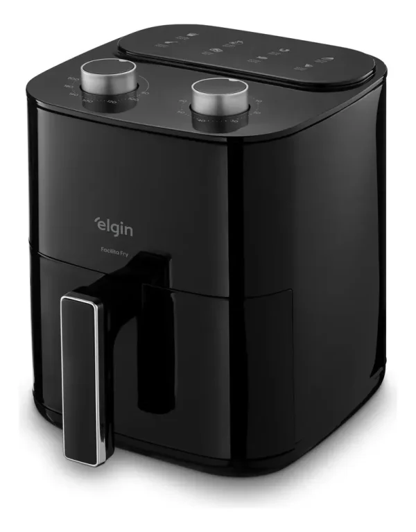 Fritadeira Air Fryer Elgin Facilita Fry 3,5 Litros Potência 1400w Cor Preta - Imagem 5